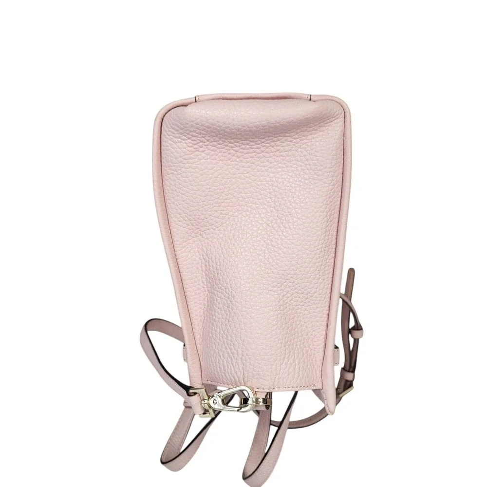 Kate Spade Holden Street Lanie Bag Pebbled Leather Pink Adjustable Strap Zip Top
